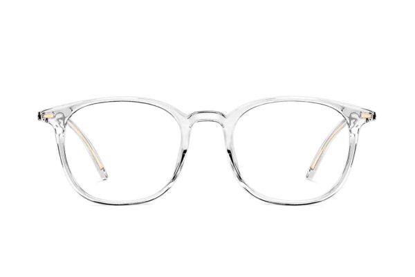 Transparent Full Rim Wayfarer Eyeglasses